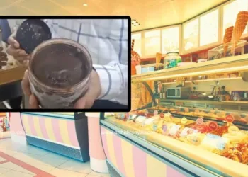 Mohammed Rashid was selling ice cream by spitting on it