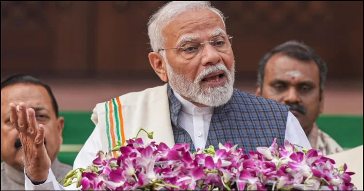 PM Narendra Modi Parliament session