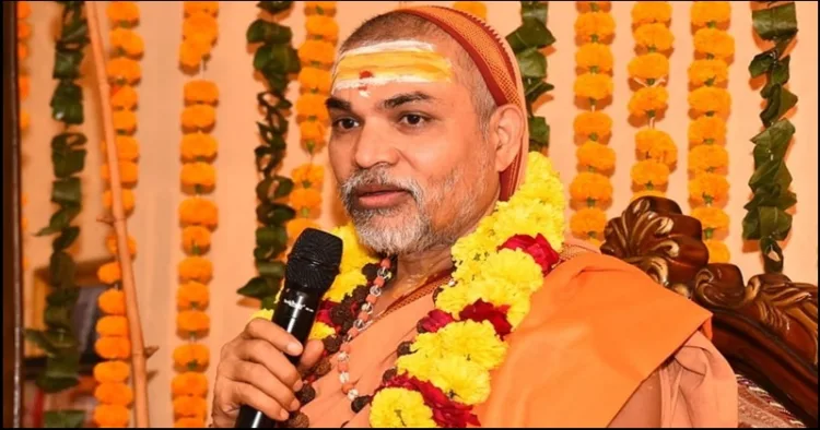 Swami Avimukteshwaranand Saraswati criticises baba bageshwar dham for Hindu ekta yatra