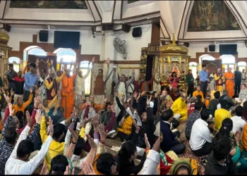 Iskcon organised worldwide prayer against the persicution of bangladeshi hindu