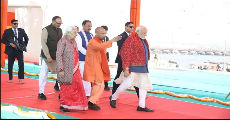 PM Narendra Modi In Prayagraj