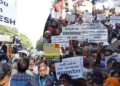 Protests across the country against atrocities on Hindus