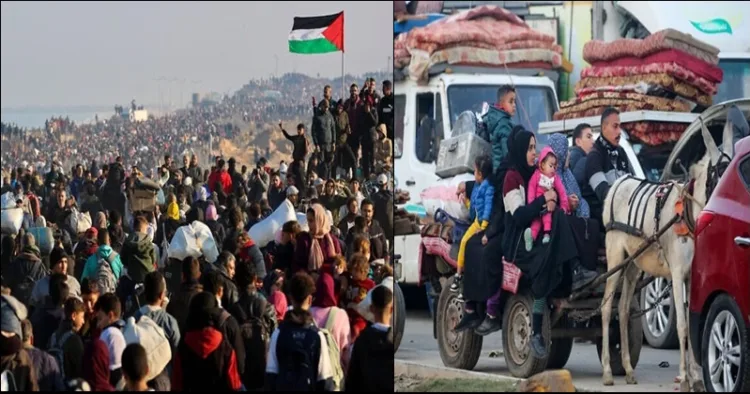 Gazans returning to North gaza