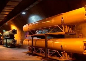 Iran Shows its missile base on TV