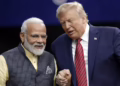 प्रधानमंत्री नरेन्द्र मोदी और अमेरिकी राष्ट्रपति डोनाल्ड ट्रंप