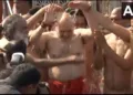 Union Home minister Amit Shah holy dip in Mahakumbh