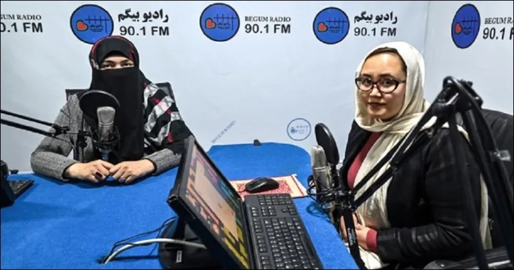 Afghanistan Taliban Shuts begam radio