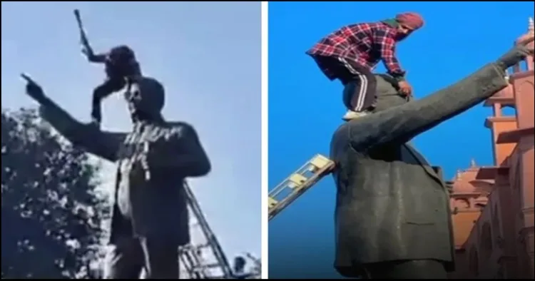 Ambedkar statue vandalized case in Amritsar