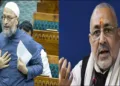 Asduddin Owaisi Giriraj Singh waqf amendment act