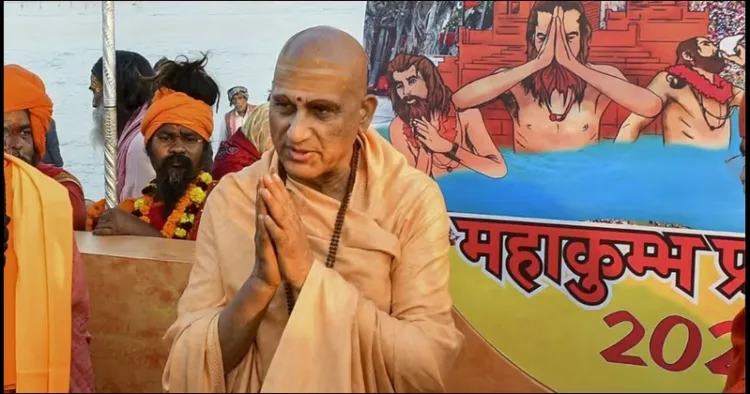 Avdheshanda giri praises CM yogi for Mahakumbh