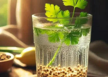 coriander seeds water benefits