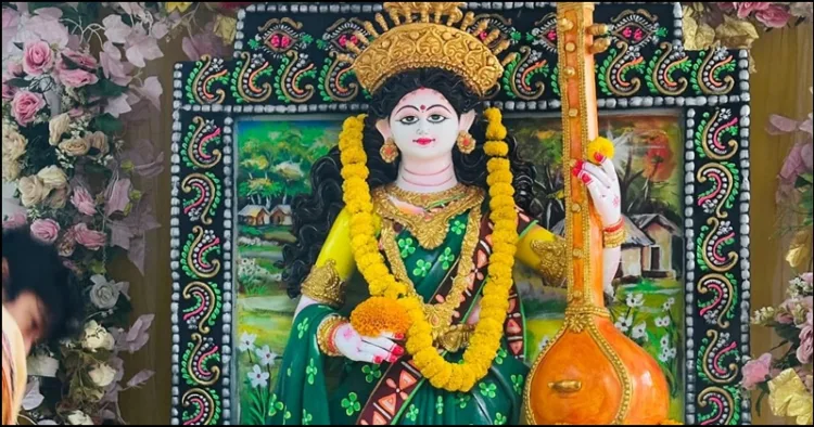 Islamist attack Saraswati pooja vandalized idols in bangladesh