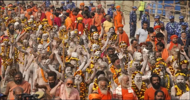 Mahakumbh foriegner adopted sanatan dharma