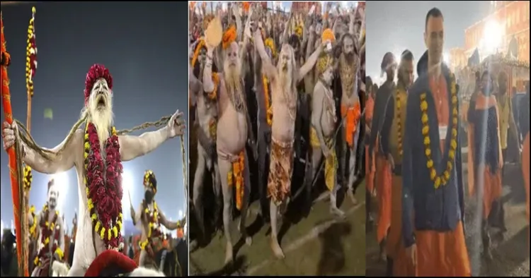 Prayagraj Mahakumbh Vasant Panchmi Amrit snan