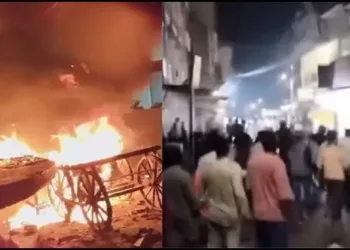 Indore Islamic mob attacked on hindus