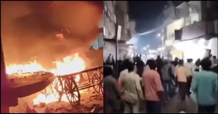 Indore Islamic mob attacked on hindus