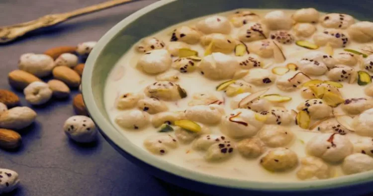 Makhana Soaked In Milk Benefits