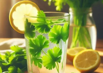 coriander leaves water benefits