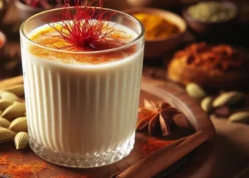 saffron milk benefits