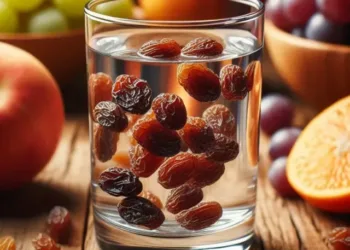 raisin water benefits