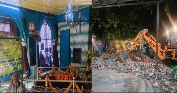 Dehradun illegal Majar demolished