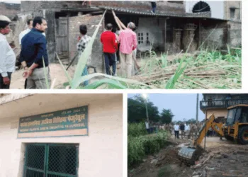 हटाए गए अवैध निर्माण