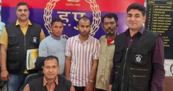 पुलिस ने जालसाजों को किया गिरफ्तार