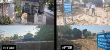हरिद्वार में अवैध मजार को किया गया ध्वस्त