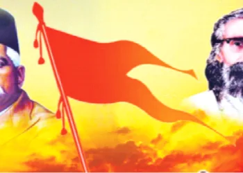 आद्य सरसंघचालक डॉ. केशव बलिराम हेडगेवार व द्वितीय सरसंघचालक श्री गुरुजी