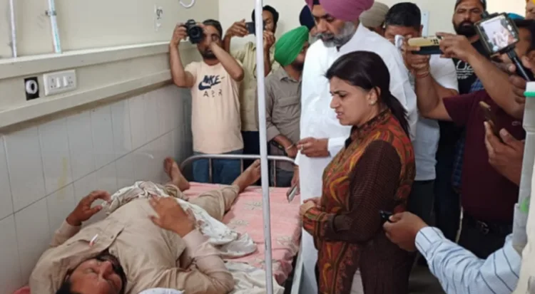 अस्पताल में भर्ती पूर्व सैनिक का भाई
