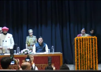 Radha ratudi taken oath as CIO of Uttarakhand