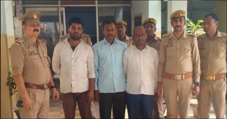 accused arrested who shares Pakistani you tubers video