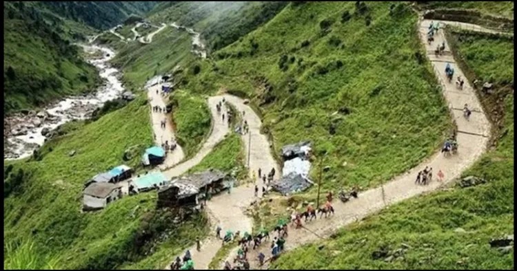 Kedarnath Footpath ready