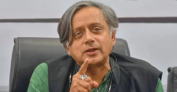 Congress MP Shashi Tharoor