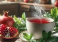 pomegranate leaf tea