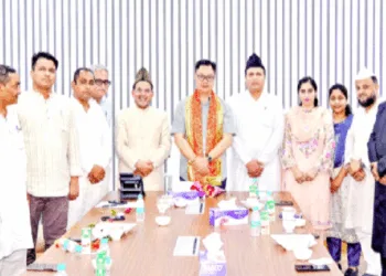केंद्रीय मंत्री किरेन रिजिजु से मुस्लिम बुद्धिजीवियों की भेंटवार्ता