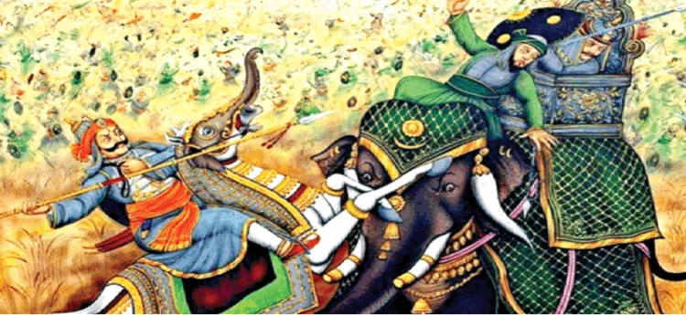 हल्दी घाटी के युद्ध में मात्र 20,000 सैनिकों के साथ महाराणा प्रताप ने अकबर के 85,000 सैनिकों को महज 4 घंटे में ही रण भूमि से खदेड़ दिया। उन्होंने अकबर को तीन युद्धों में पराजित किया