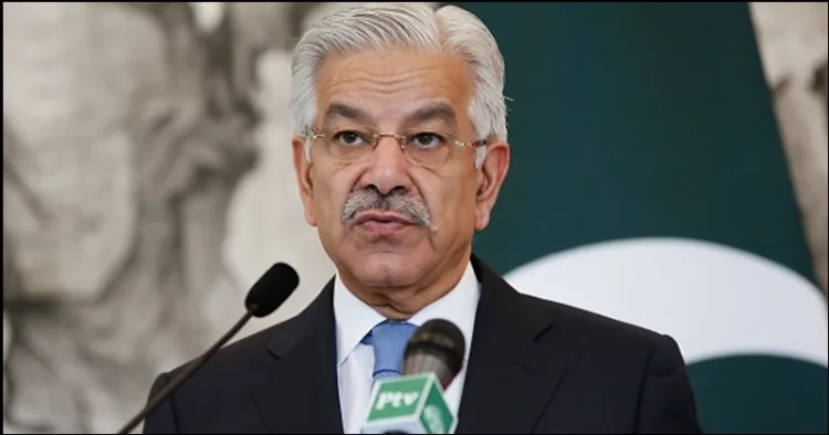 Pakistan Defence minister Khawaja Asif madarsa