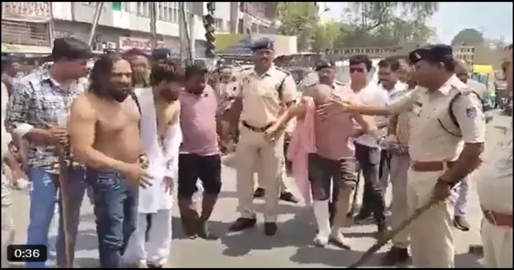 Pakistan Zindabad Slongan Bhopal police