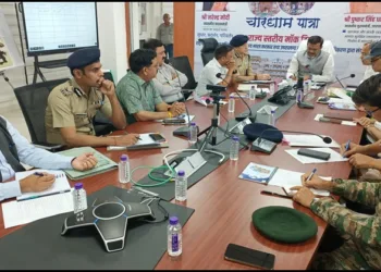 Uttarakhand High level meeting by Chief secretory