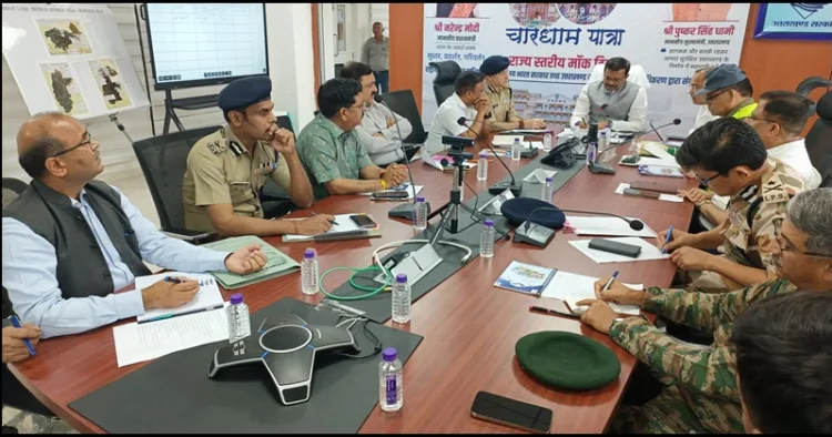Uttarakhand High level meeting by Chief secretory
