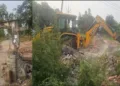 Uttrakhand cemetry demolished