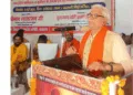 कार्यक्रम को संबोधित करते हुए श्री स्वांत रंजन