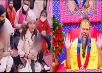 Virat Kohli Anushka Sharma Pramanand Maharaj