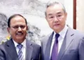 भारत के एनएसए अजीत डोवल और चीन के विदेश मंत्री वांग यी