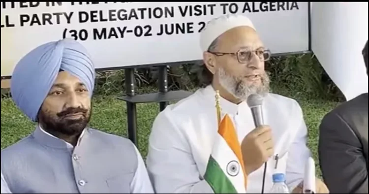Asduddin Owaisi Algeria Pakistan