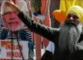 Canada G-7 khalistani protest