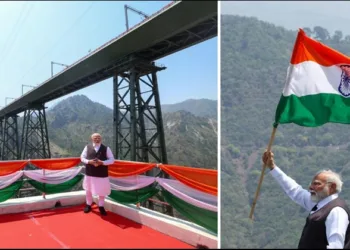 Chenab Railway bridge Inaugurated by PM Modi