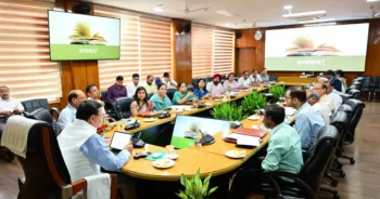 उत्तराखंड भाषा संस्थान की बैठक की अध्यक्षता करते सीएम पुष्कर सिंह धामी