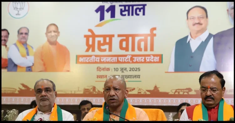 CM Yogi Aadityanath 11 yrs of Modi government